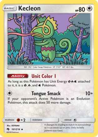 Kecleon 161/214 - SM  Lost Thunder
