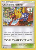 Champions Festival (World Championships 2017) [Top Thirty-Two] SM78 - SM Promos