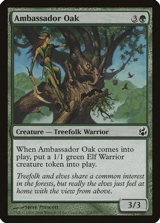Ambassador Oak (Morningtide) (OVER-113) - Oversize Cards