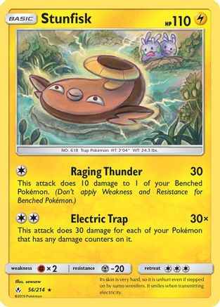 Stunfisk 056/214 - SM  Unbroken Bonds