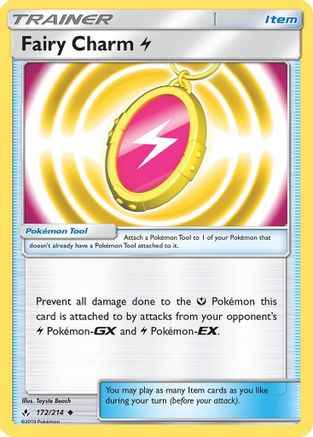 Fairy Charm L 172/214 - SM  Unbroken Bonds Reverse Holofoil