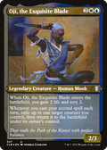 Oji, the Exquisite Blade (Foil Etched) (CLB-547) - Commander Legends: Battle for Baldur's Gate Foil