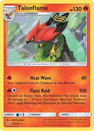 Talonflame 032/236 - SM  Unified Minds