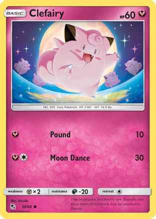 Clefairy 039/68 - Hidden Fates