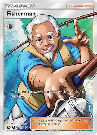 Fisherman SV83/SV94 - Hidden Fates Shiny Vault Holofoil