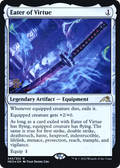 Eater of Virtue (PRE-245S) - Kamigawa: Neon Dynasty Promos Foil