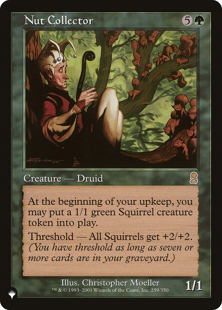 Nut Collector (LIST-ODY-259) - The List