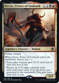 Orcus, Prince of Undeath (AFR&-229A) - Adventures in the Forgotten Realms Promos Foil