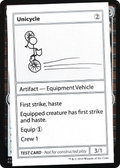 Unicycle (CMB1-110) - Mystery Booster Playtest Cards 2021
