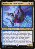 Kotose, the Silent Spider (PPNEO-228) - Kamigawa: Neon Dynasty Promos