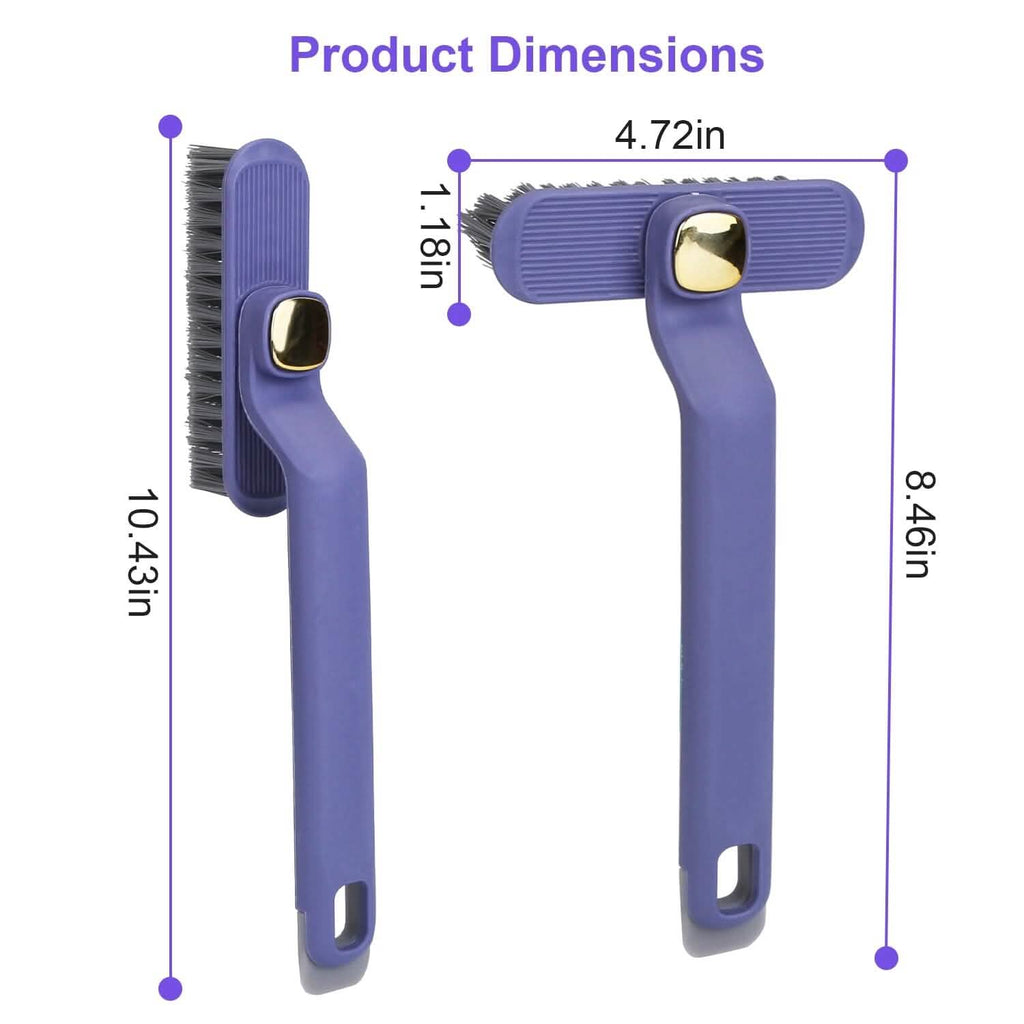 2-Pack: Crevice Cleaning Brush Stiff Bristle Brush Gap Cleaner