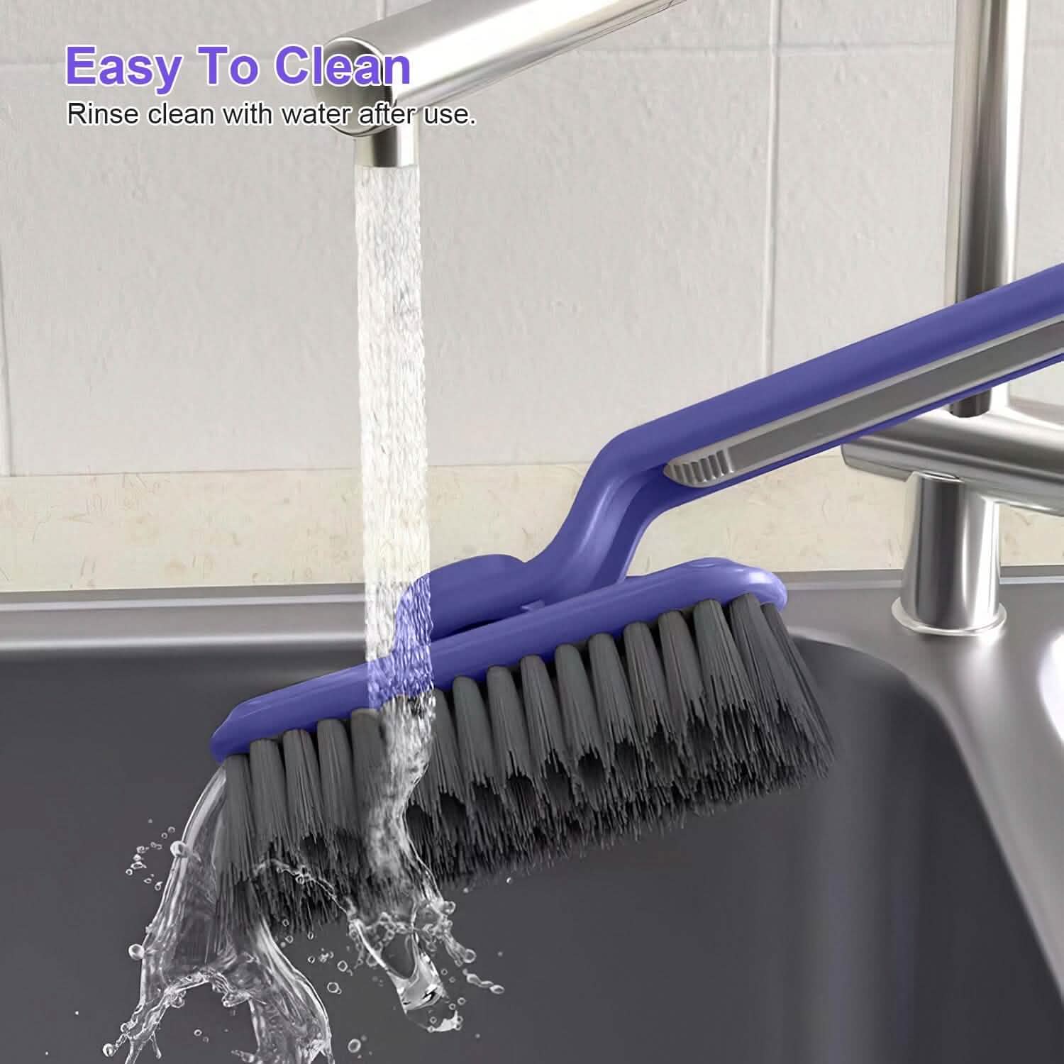 2-Pack: Crevice Cleaning Brush Stiff Bristle Brush Gap Cleaner