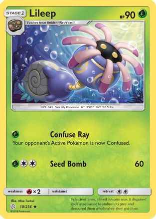 Lileep 010/236 - SM  Cosmic Eclipse