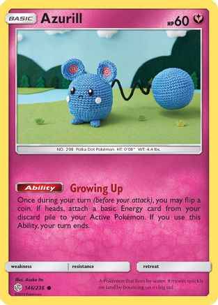Azurill 146/236 - SM  Cosmic Eclipse