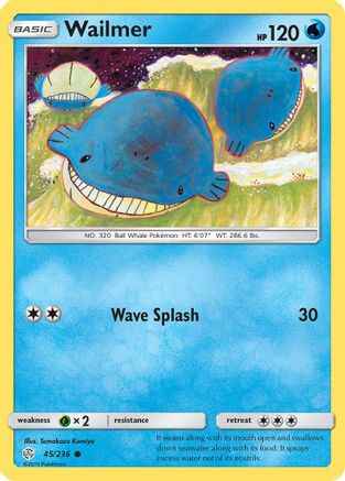 Wailmer 045/236 - SM  Cosmic Eclipse