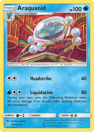 Araquanid 065/236 - SM  Cosmic Eclipse