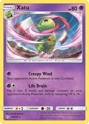 Xatu 079/236 - SM  Cosmic Eclipse