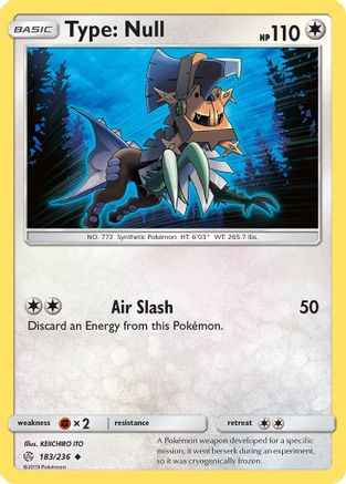 Type: Null 183/236 - SM  Cosmic Eclipse