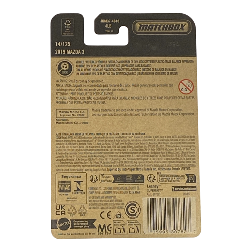 Matchbox 2019 Mazda 3