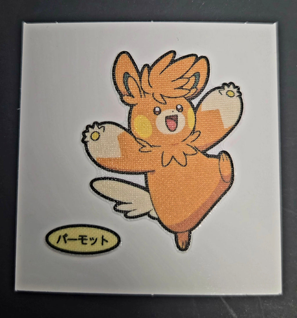 Pokemon Bread Seal Deco Character Sticker - Pawmot
