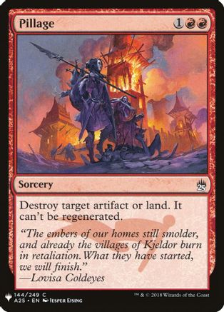 Pillage (LIST-144) - The List Reprints