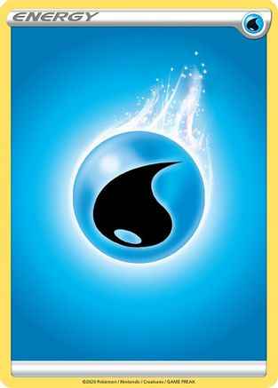 WaterEnergy  - SWSH01 Sword & Shield Base Set