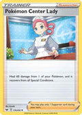 Pokemon Center Lady 176/202 - SWSH01 Sword & Shield Base Set