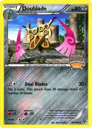 Doublade 084/146 - League & Championship Cards - Reverse Holofoil