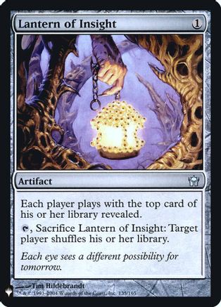 Lantern of Insight (LIST-135) - The List Reprints