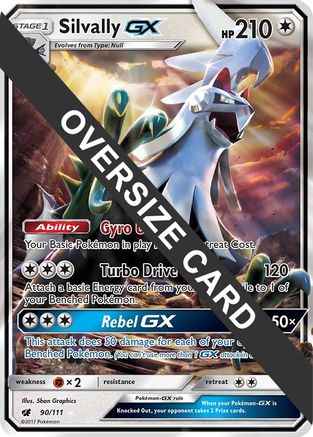 Silvally GX 090/111 - Jumbo Cards Holofoil