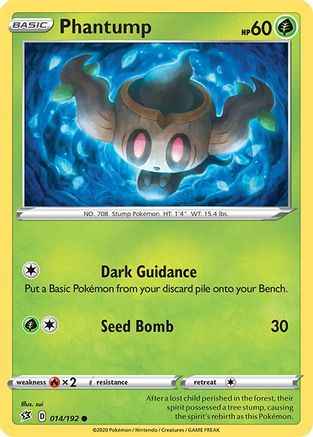 Phantump 014/192 - SWSH02 Rebel Clash