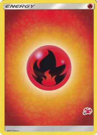 Fire Energy (# Charizard Stamped)  - Battle Academy