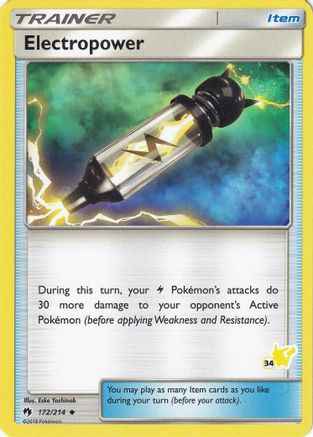 Electropower (# Pikachu Stamped) 172/214 - Battle Academy