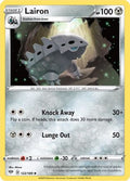 Lairon 122/189 - SWSH03 Darkness Ablaze Reverse Holofoil