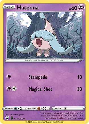 Hatenna 018/73 - Champions Path