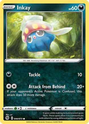 Inkay 044/73 - Champions Path Reverse Holofoil