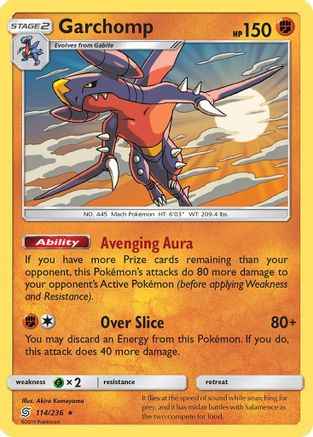 Garchomp (SM Unified Minds) 114/236 - Deck Exclusives