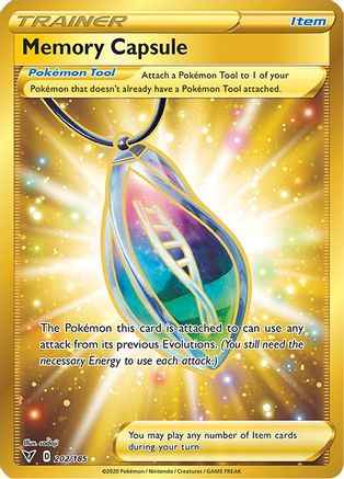 Memory Capsule (Secret) 202/185 - SWSH04 Vivid Voltage Holofoil