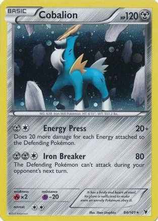 Cobalion (Cosmos Holo) 084/101 - Blister Exclusives Holofoil