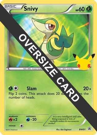 Snivy BW01 - First Partner Pack
