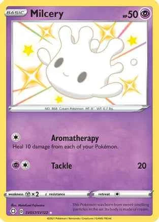 Pokemon: Milcery Shining Fates SV057/SV122 - Near Mint