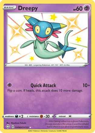 Dreepy SV060/SV122 - Shining Fates Shiny Vault Holofoil