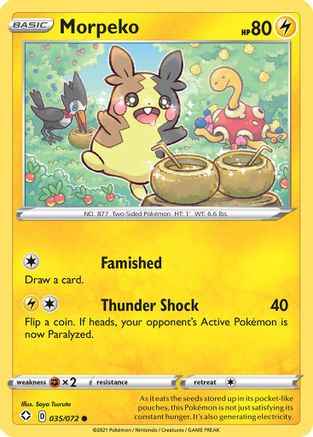 Morpeko () 035/072 - Shining Fates