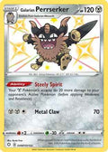 Galarian Perrserker SV087/SV122 - Shining Fates Shiny Vault Holofoil