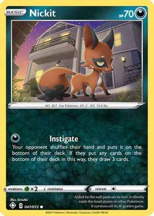 Nickit 047/072 - Shining Fates