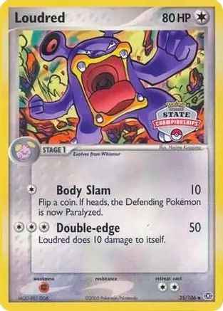 Loudred (State Championships) 035/106 - League & Championship Cards