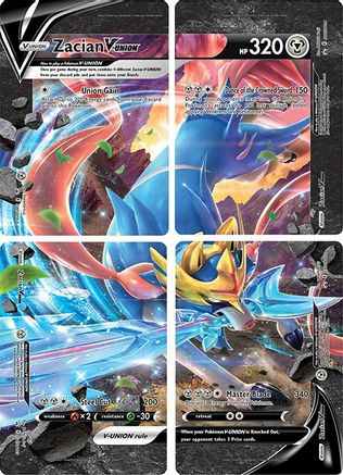 Zacian V-UNION [Set of ]  - SWSH Sword & Shield Promo Cards Holofoil