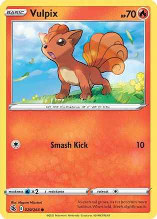 Vulpix 029/264 - SWSH08 Fusion Strike