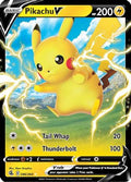 Pikachu V 086/264 - SWSH08 Fusion Strike Holofoil