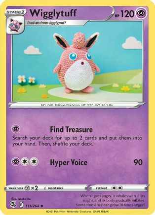 Wigglytuff 111/264 - SWSH08 Fusion Strike
